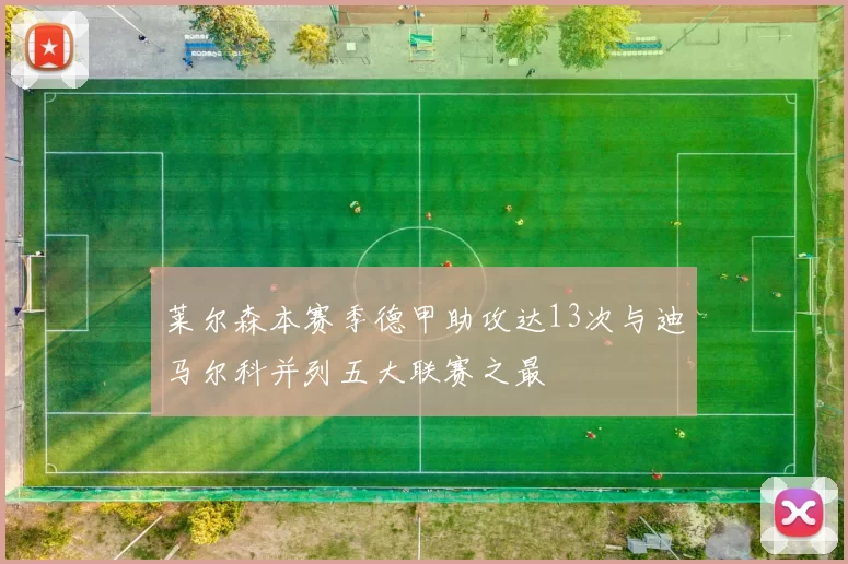 莱尔森本赛季德甲助攻达13次与迪马尔科并列五大联赛之最